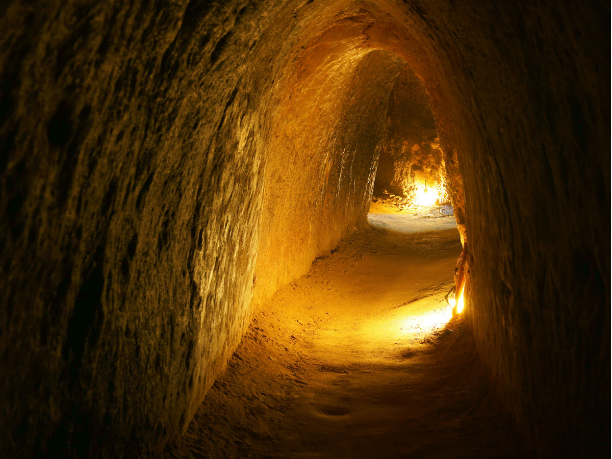 cu chi tunnels vietnam